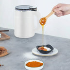 Portable Electric Grain Mill for Home Baking and Coffee Grinding