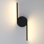 Modern Arc Design LED Wall Light with Curved Lines