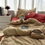 Serenity Striped Bedding Ensemble for Ultimate Comfort