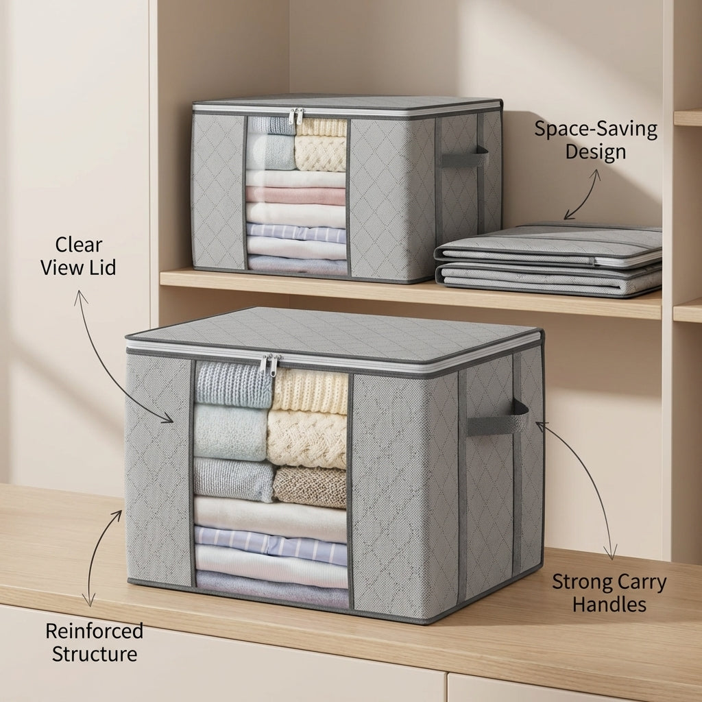 Versatile Fabric Storage Solutions for a Clutter-Free Home