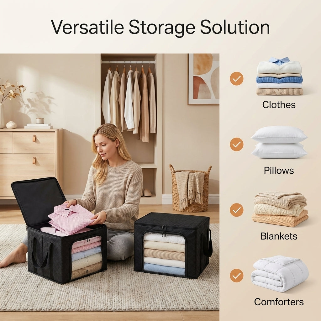 Versatile Fabric Storage Solutions for a Clutter-Free Home