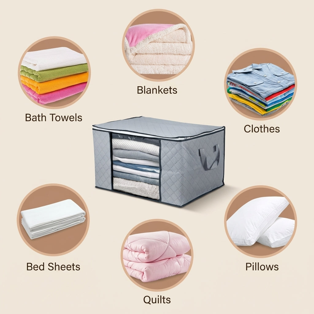 Versatile Fabric Storage Solutions for a Clutter-Free Home