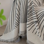 Soft Chenille Sofa Cover with Wave Design