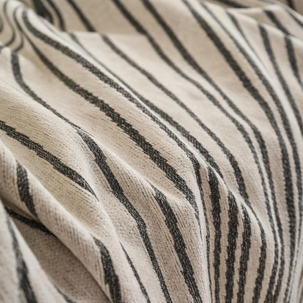 Soft Chenille Sofa Cover with Wave Design