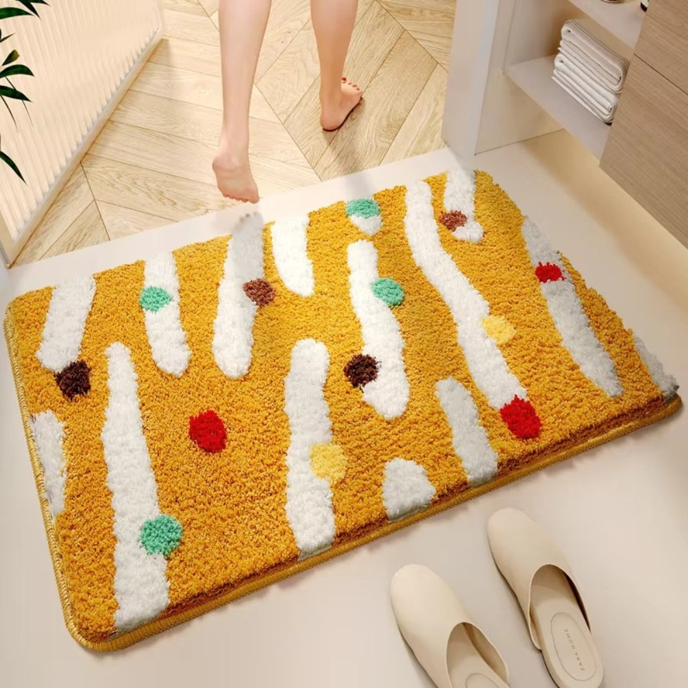 Non-Slip Silicone Bath Mat in Vibrant Colors