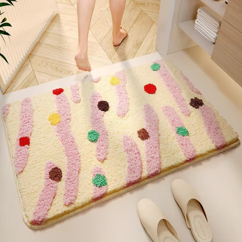 Non-Slip Silicone Bath Mat in Vibrant Colors