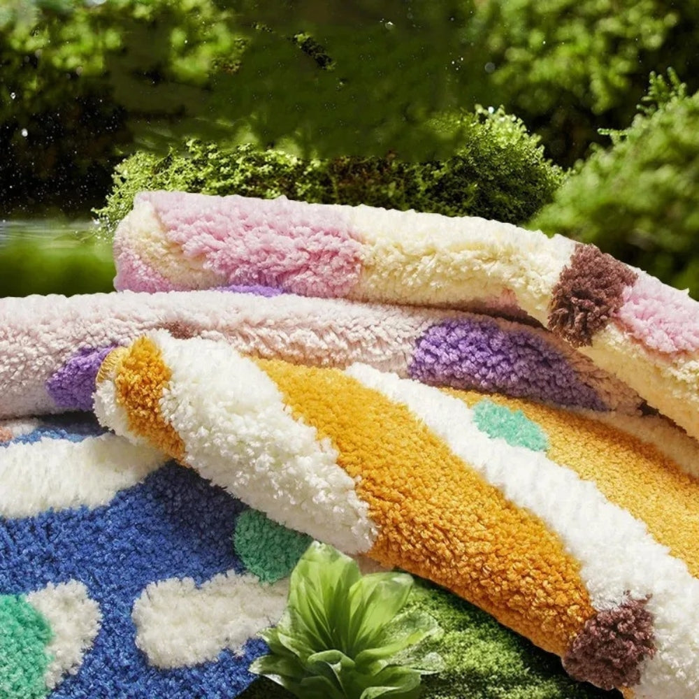 Non-Slip Silicone Bath Mat in Vibrant Colors