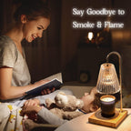 Electric Table Lamp for Melting Wax Candles