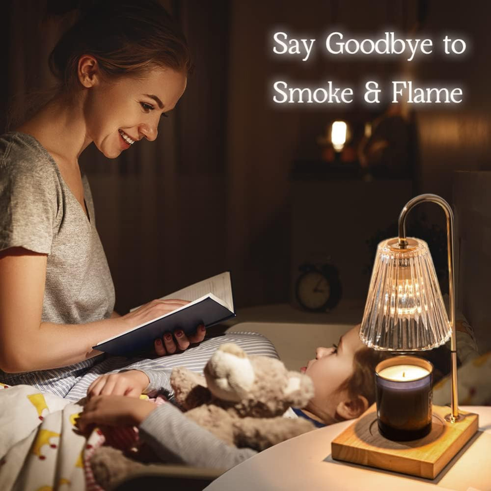Electric Table Lamp for Melting Wax Candles