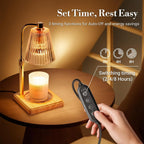 Electric Table Lamp for Melting Wax Candles