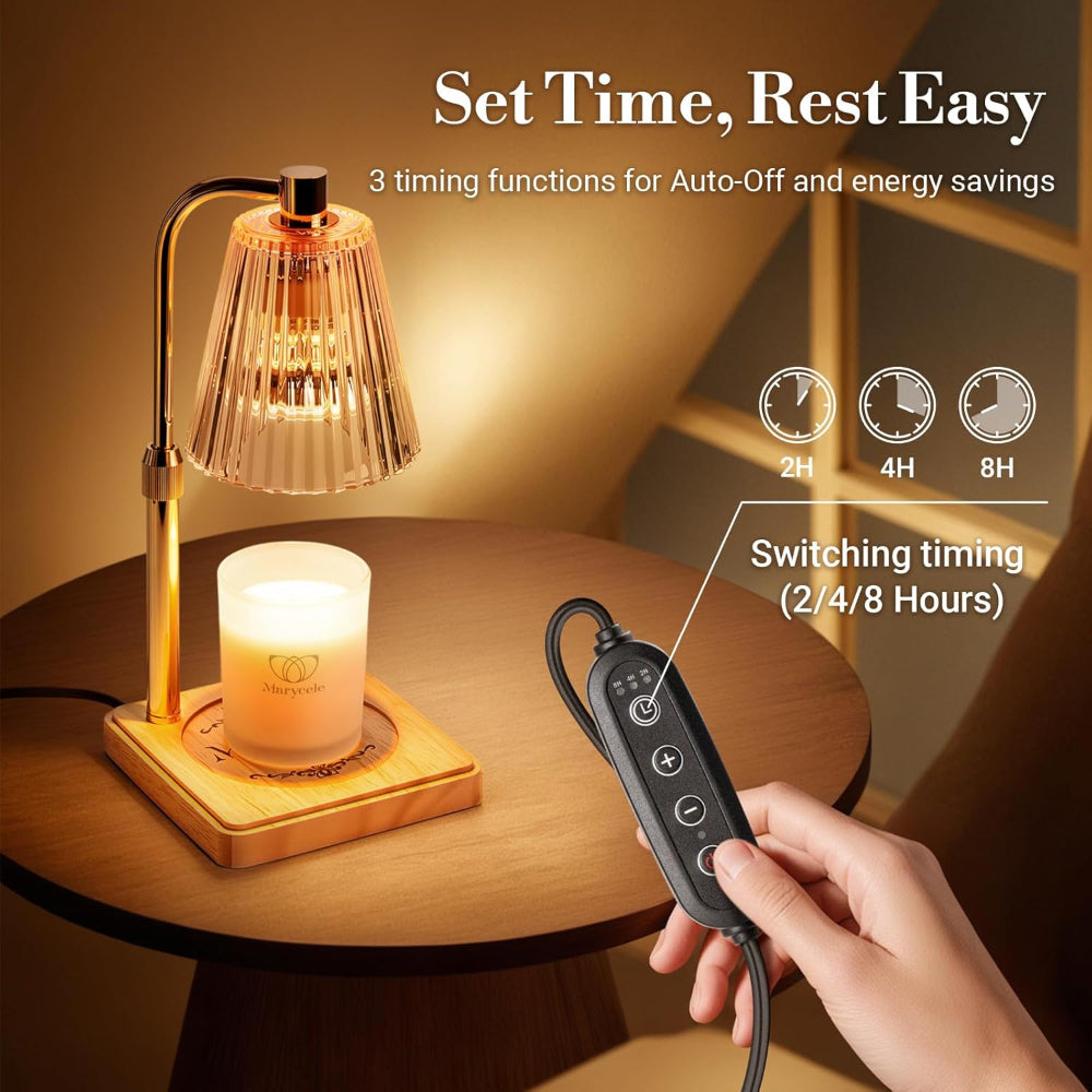 Electric Table Lamp for Melting Wax Candles
