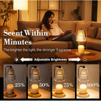 Electric Table Lamp for Melting Wax Candles