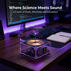 Vibrant Audio-Visual Speaker with Neon Light Show