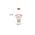 Creative 3-Light Chandelier for Kids with Cartoon Theme
