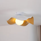 Sculptural Wood-Inspired Ceiling Light Fixture in Modern Style