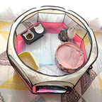 Portable Mesh Tent for Cats – Foldable Playpen for Pets