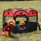 Portable Mesh Tent for Cats – Foldable Playpen for Pets