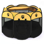 Portable Mesh Tent for Cats – Foldable Playpen for Pets