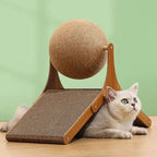 Interactive Climbing Toy for Cats - Scratching Ball