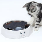 Interactive Activity Center with Scratch Pad for Cats and Mouse Toy
