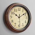 Elegant Wall Clock in Solid Wood - Modern Home Decor