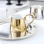 LustreCraft Ceramic Mug – Polished Reflective Design