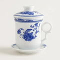 Mountain View Ceramic Drinking Mug with Lid