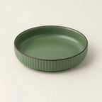Nordic Harmony Round Ceramic Serving Plate