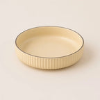 Nordic Harmony Round Ceramic Serving Plate