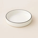 Nordic Harmony Round Ceramic Serving Plate