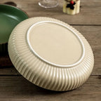Nordic Harmony Round Ceramic Serving Plate