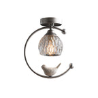 Modern Flush Mount Ceiling Light Fixture in Elegant Ceramic Design