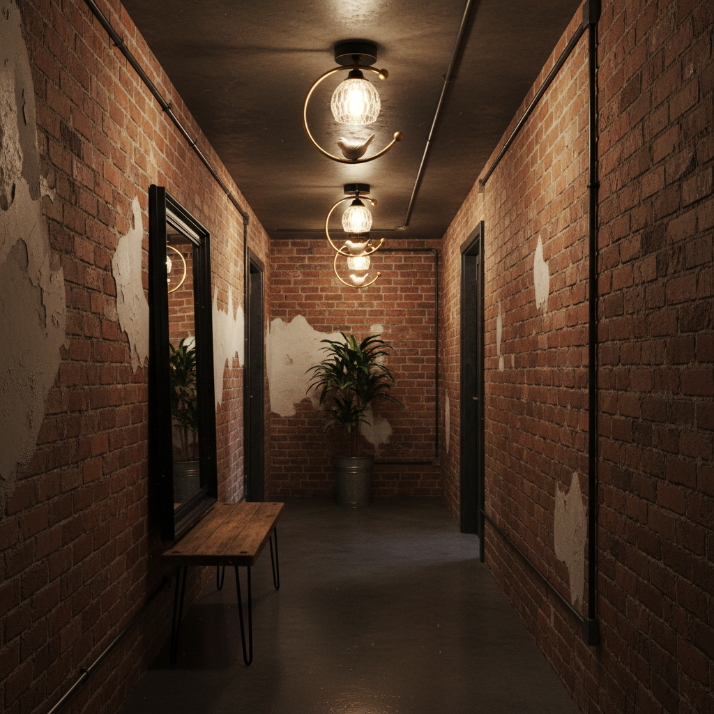 Modern Flush Mount Ceiling Light Fixture in Elegant Ceramic Design