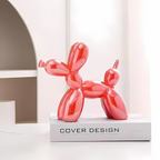 Modern Home Decor - Playful Ceramic Balloon Dog Sculpture