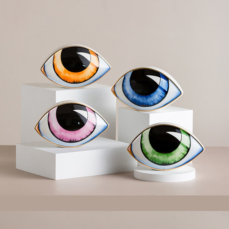 Decorative Eye Sculpture – Stylish Art Piece for Home and Office
