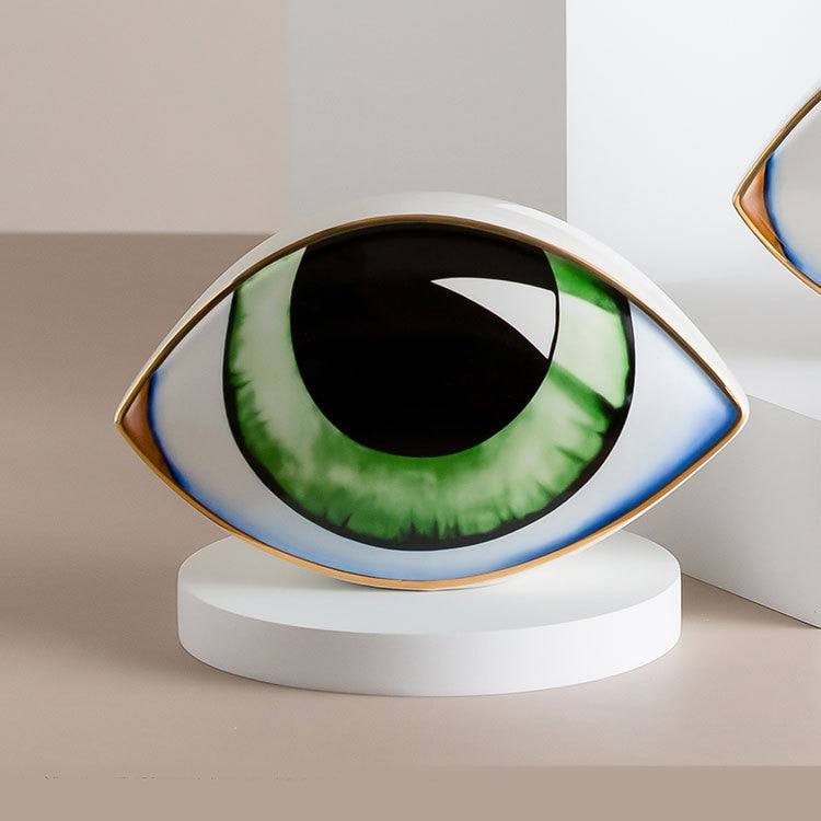 Decorative Eye Sculpture – Stylish Art Piece for Home and Office
