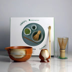 ZenTea 4-Piece Matcha Set with Bamboo Whisk & Gift Box