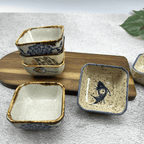 Elegant Japanese-Style Sauce Dish Collection