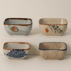 Elegant Japanese-Style Sauce Dish Collection