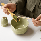 ZenBrew Japanese Matcha Tea Set: Bowl, Whisk & Essentials