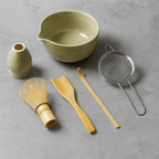 ZenBrew Japanese Matcha Tea Set: Bowl, Whisk & Essentials