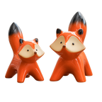 Enchanting Handcrafted Fox Figurines for Home Décor