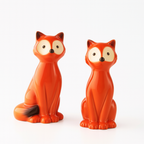 Enchanting Handcrafted Fox Figurines for Home Décor