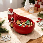 Festive Santa Serving Bowl for Holiday Treats