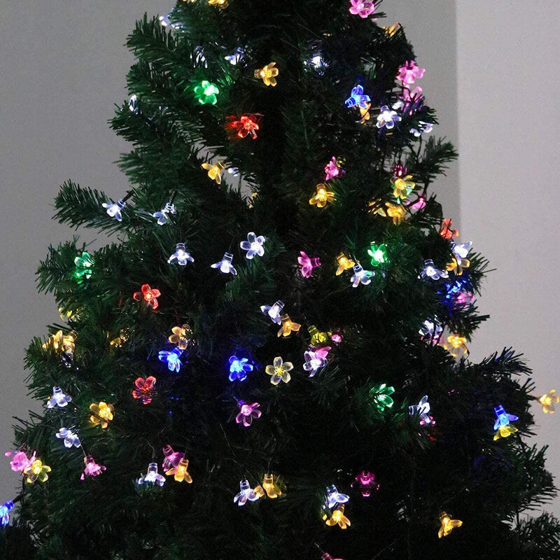 Enchanting Solar Blossom String Lights