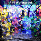 Enchanting Solar Blossom String Lights