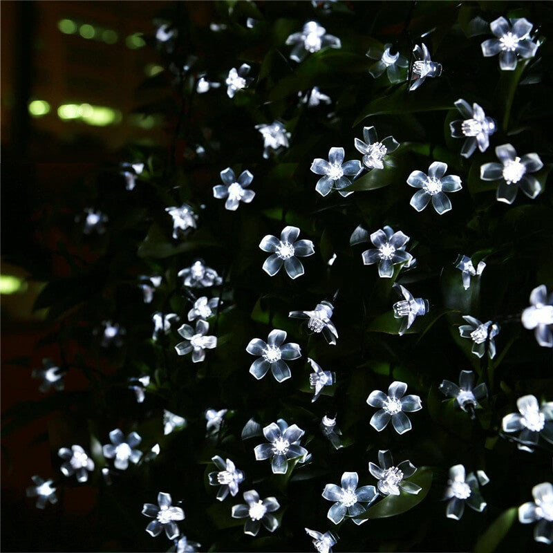 Enchanting Solar Blossom String Lights