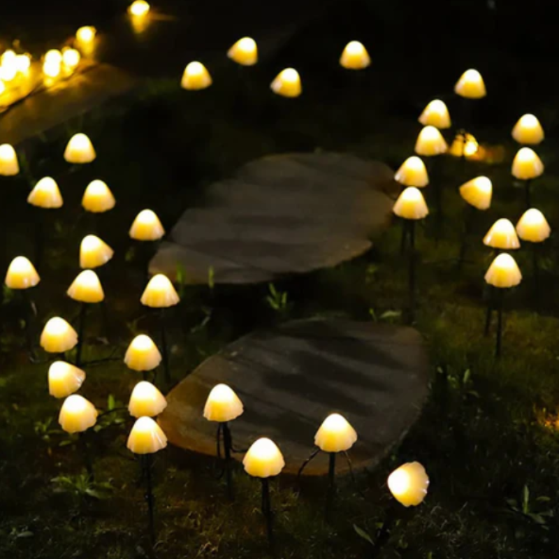 Enchanting Solar-Powered Garden Glow Lights