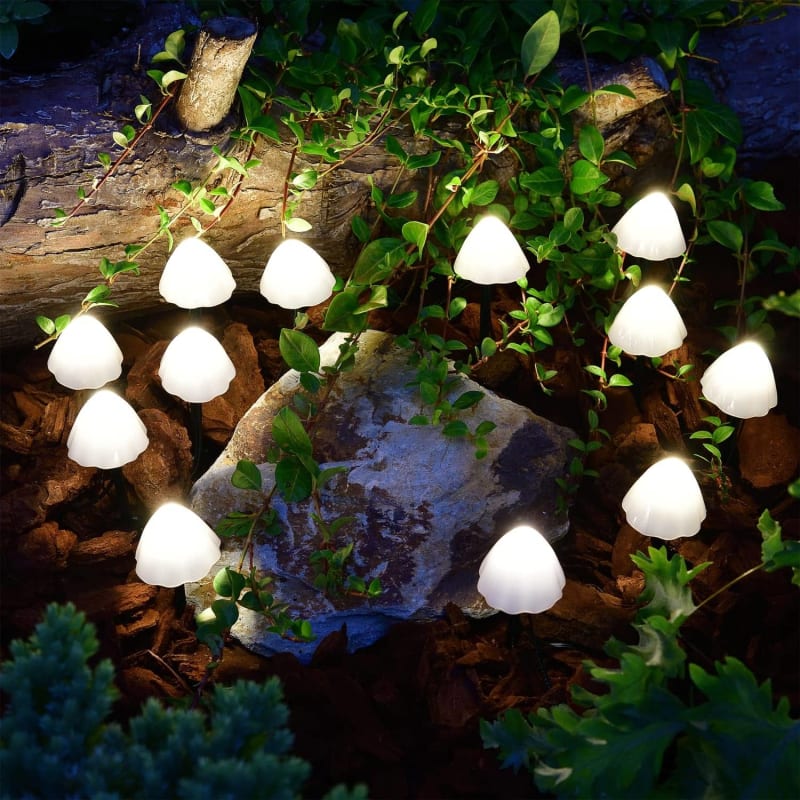 Enchanting Solar-Powered Garden Glow Lights