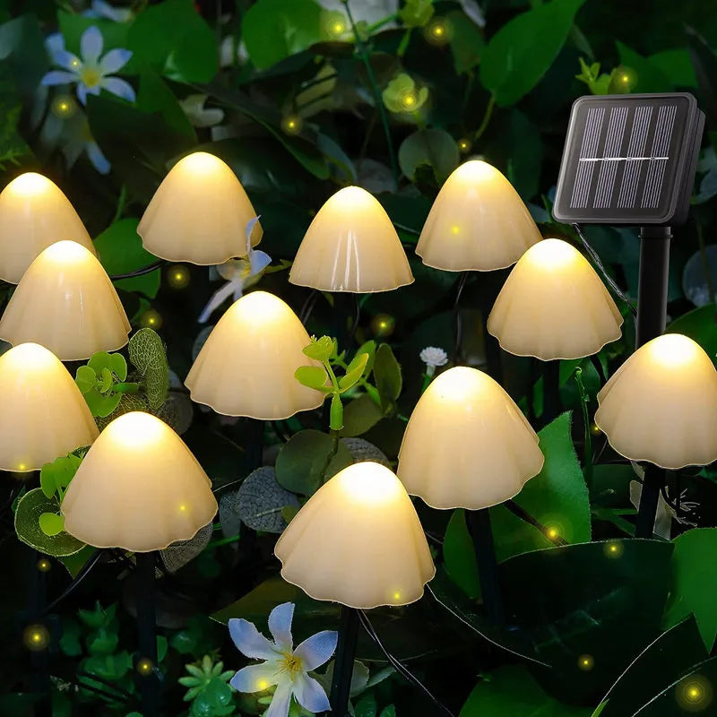 Enchanting Solar-Powered Garden Glow Lights